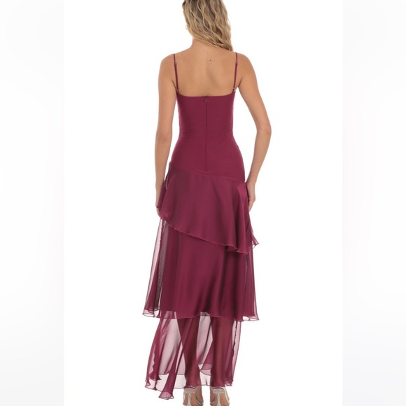 Lucy in the Sky long ruffle maxi dress - Picture 2 of 5